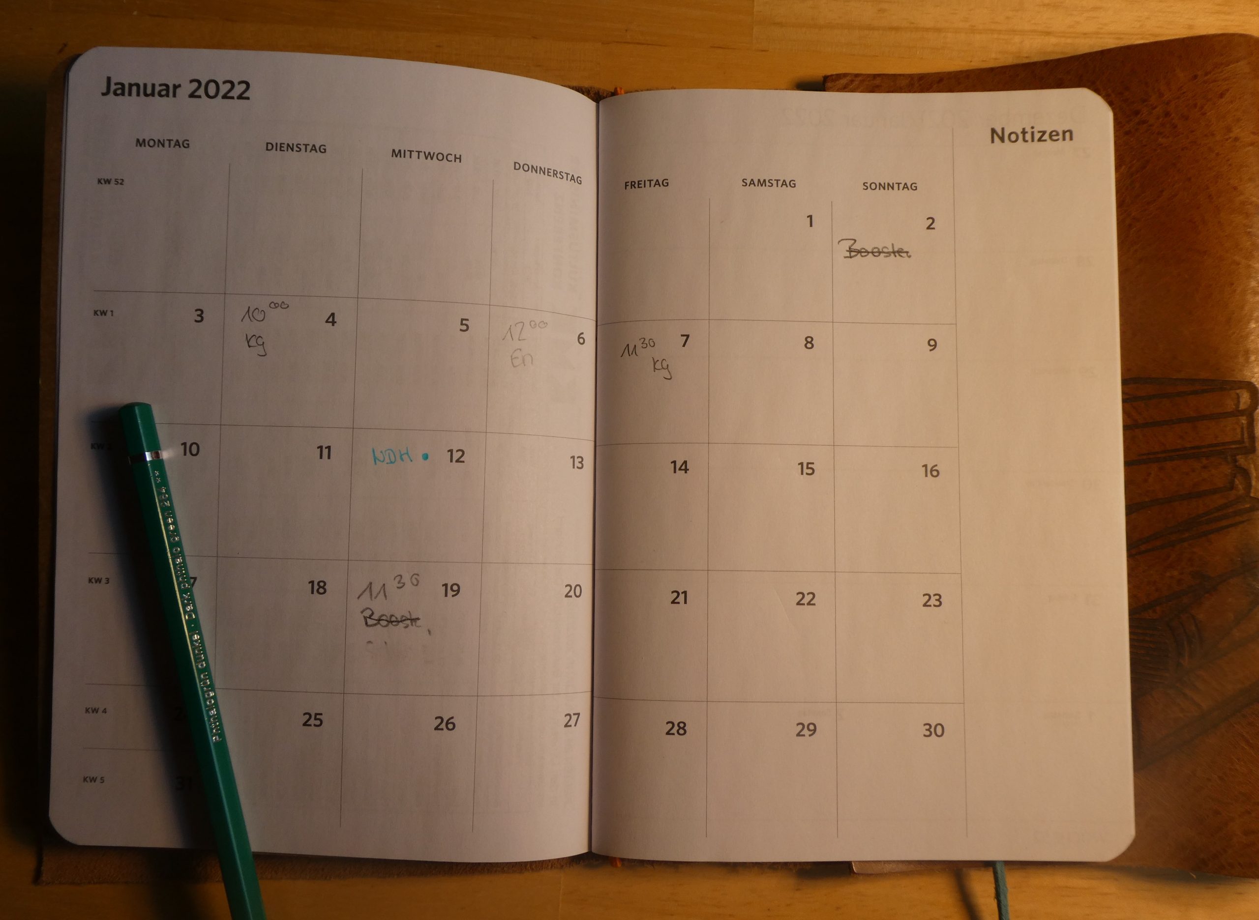 Kalendergeschichten – time to fly